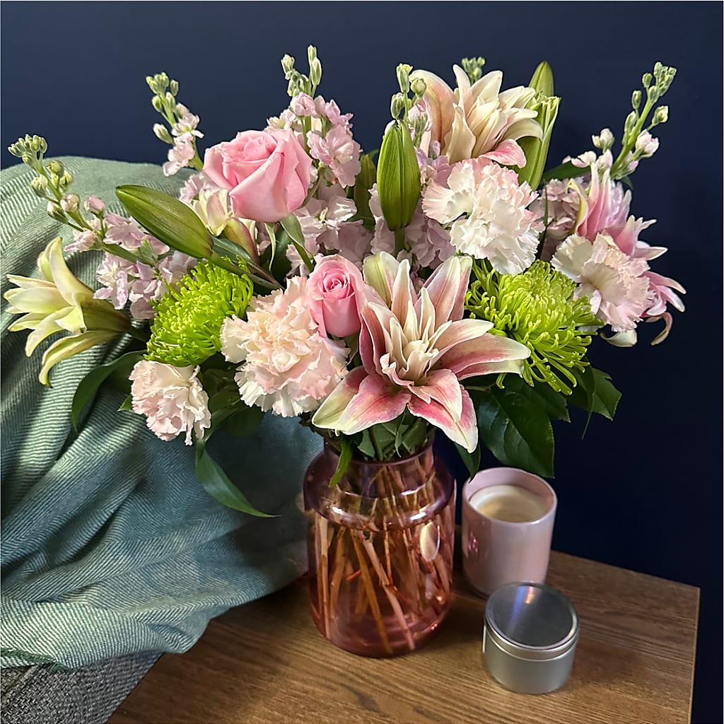 Pretty in Pink Bouquet – Bloomsy Flowers And Supply, Clayton NC