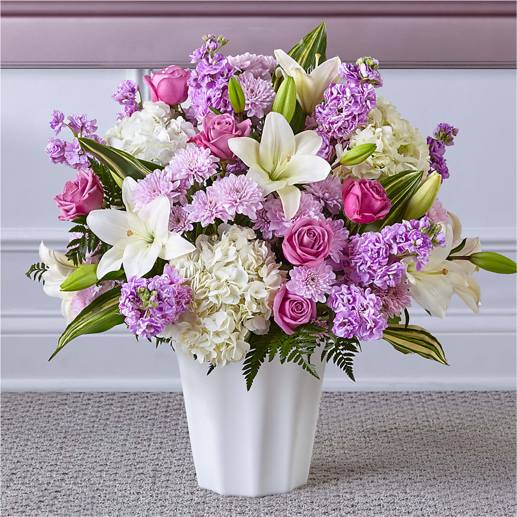 Heaven Sent Floor Basket – Bloomsy Flowers And Supply, Clayton NC