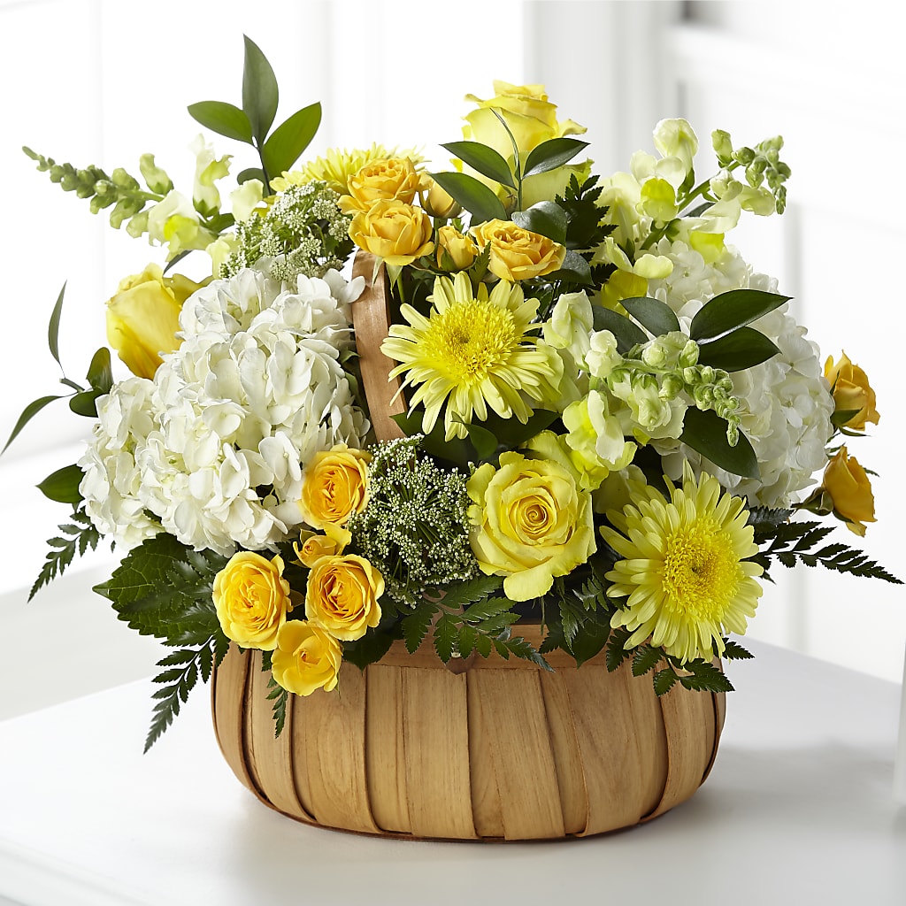 Rustic Remembrance Basket – Bloomsy Flowers And Supply, Clayton NC