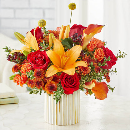 Scarlet Skies Bouquet –  Bloomsy Flowers And Supply, Clayton NC