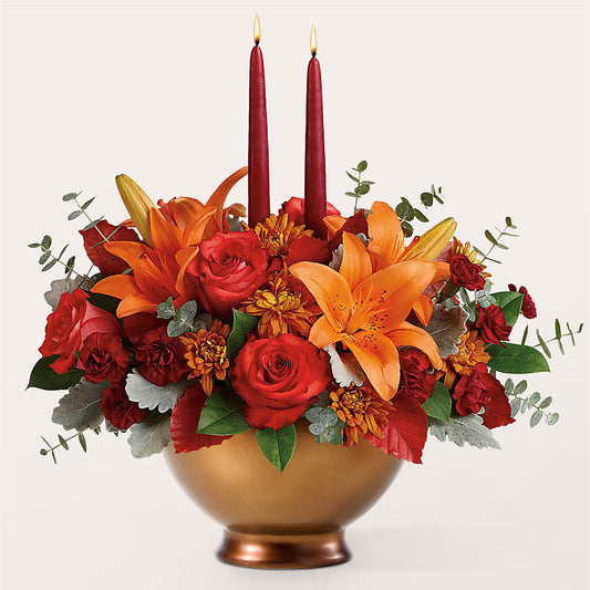 Fruits of Fall Centerpiece –  Bloomsy Flowers And Supply, Clayton NC